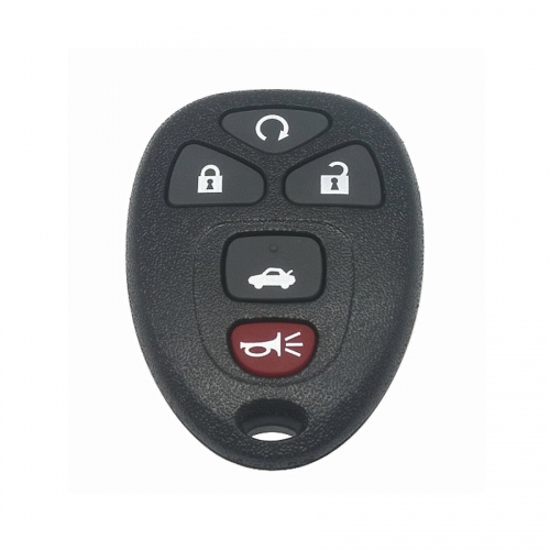 FS270016 4+1 Button Remote Key Shell Case for B-uick  Chevrolet Auto Key Cover Lid Replacement