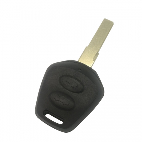 FS470007 2 Button Head Key Remote Key Shell Case Cover for P-orsche Auto Car Key Replacement