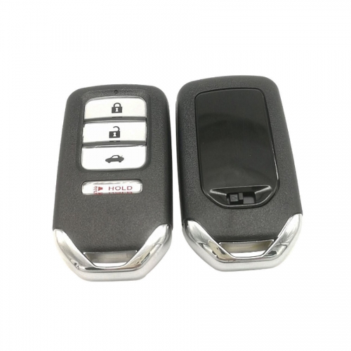 FS180028 3+1 Button Smart Key Remote Key Shell Cover for H-onda Auto Car Key with Blade Replacement