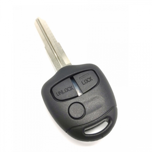 FS350010 3 Button Head Key Shell Cover  for M-itsubishi LANCER/OUTLANDER Key Remote Replacement #A