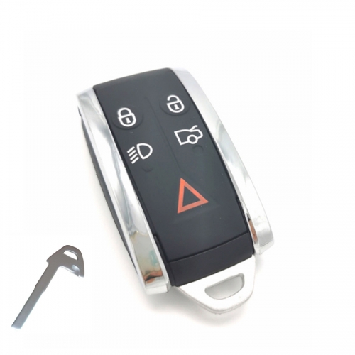 FS1500003 4+1 Button Smart Key Remote Key Shell Case for J-aguar Auto Car Key Shell with Blade
