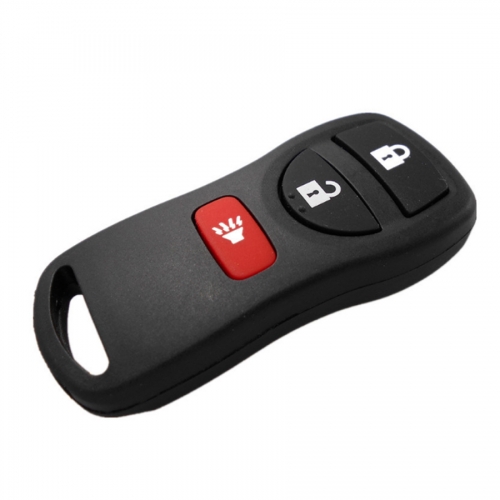 FS210013 2+1 Button Head Key Remote Key Shell Cover for N-issan Auto Car Key Case Replacement