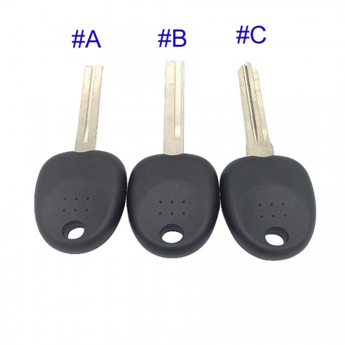 FS140049 Head Key Remote Key Control Shell Case for H-yundai Auto Car Key Blade #A #B #C Key Fob Shell