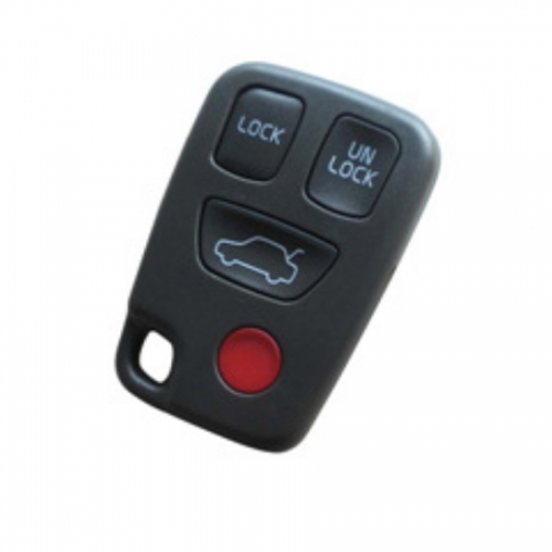 FS170003 3+1 Button Shell Cover Case  for Volvo Auto Car Key Housing Replacement