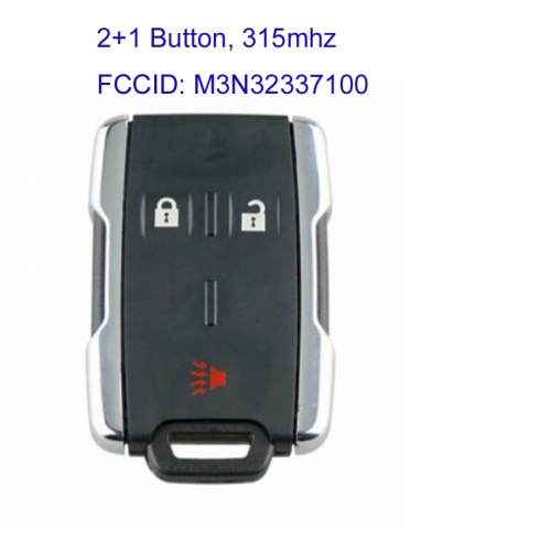 MK280064 2+1 Button Keyless Remote Fob Entry For Chevrolet Silverado Colorado 2014-2018 For GMC M3N32337100 13577770 Car key 315Mhz