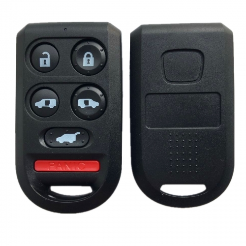 FS180048 5+1 Button  Remote Key Shell Cover for H-onda Auto Car Key Replacement