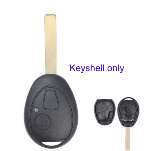 FS110023 2 Button Remote Car Key Shell Case for BMW MINI Cooper L-and Rover 75 MG ZT Z3 Z4 X3 X5 Remote Key Replacement
