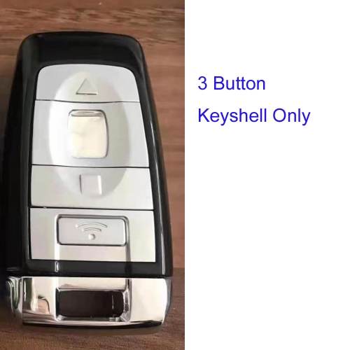 FS570001 3 Button Smart Key Remote Key Control Shell Case for R-olls Royce Keyshell Cover Replacement