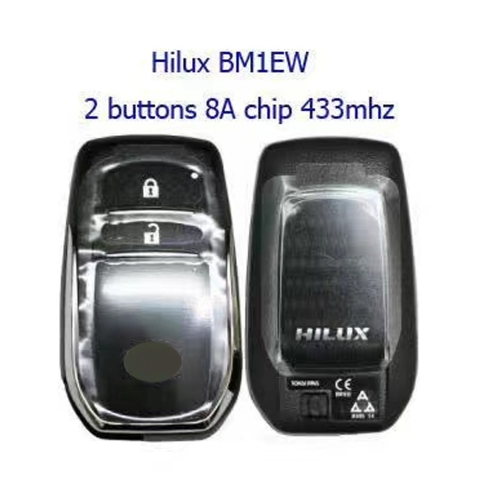 MK190013 Original 2 Button Smart Key 434mhz BM1EW H Chip for 2015-2017 Hilux Keyless Go Entry Car  Keys
