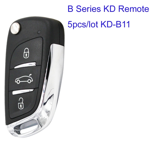 MK590005 5pcs/lot B Series KD-B11 Remote Control Key For KD900 KD300 Machine Locksmith Remote