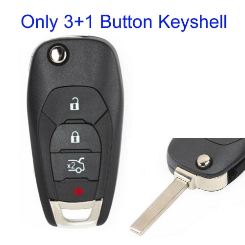 FS280022 3+1 Button Smart Key Remote Key Cover Shell for C-hevrolet Cruze 2016 2017 2018 2019 LXP-T003 LXP-T004