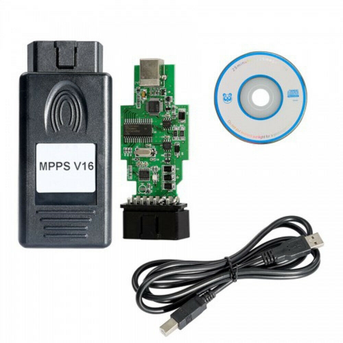 FDP500034 MPPS V16 ECU Flasher Chip Tuning Remapping Interface USB For EDC15 EDC16 EDC17 Locksmith Tool