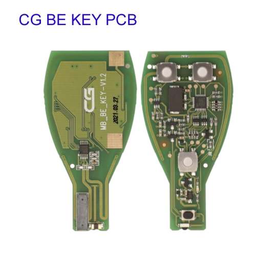 MK100074  315MHZ 433mhz CG BE Key PCB For M-ercedes Auto Car Key Panel Working with VVDI/ CGDI MB Programmer
