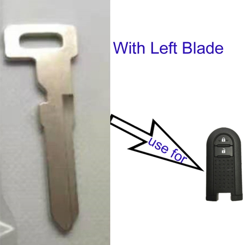 FS190089 Emergency Insert Key Blade Blades for T-oyota  Rush Daihatsu Auto Car Key Blade Replacement Left Blalde
