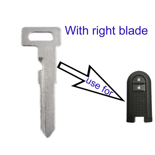 FS190087 Emergency Insert Key Blade Blades for T-oyota  Rush Daihatsu Auto Car Key Blade Replacement Right Blalde
