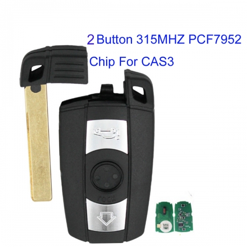 MK110048 2 button Remote Control key 315MHZ PCF7952 Chip for BMW 3 5 Series X5 X6 E60