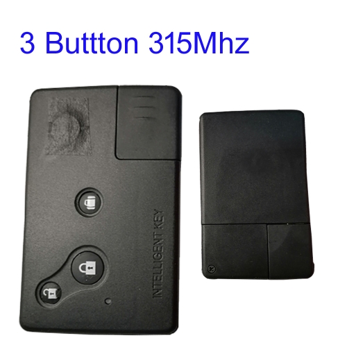 MK210133 315Mhz Intelligent Card Key for N-issan Old Teana Auto Car Key Fob Remote Control