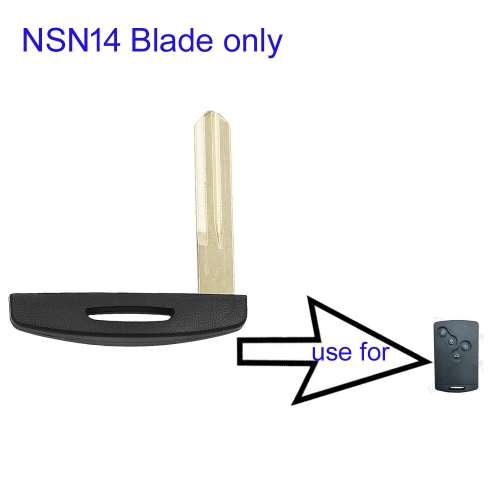 FS230026 Emergency Insert Key Blade Blades for R-enault Clio4 Megane 3 Fluence Sefrane Koleos NSN14 Blade