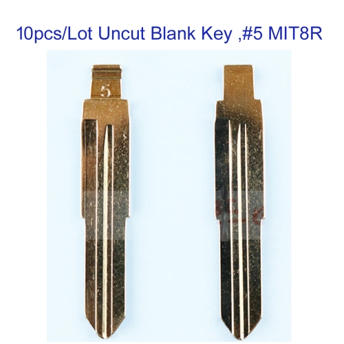 FS600001 10PCS/Lot Emergency Insert Key Blade Blades for KEYDIY KD VVDI XHORSE for Changan Star Xingka S201 Auto Car Flip Key Blade #5 MIT8R
