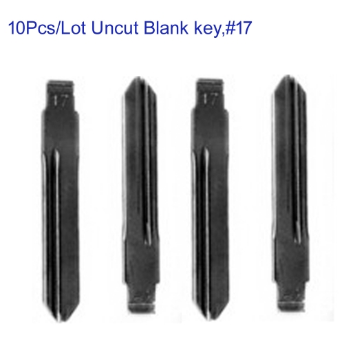 FS240032 10pcs Universal Remotes Flip Blade # for C-itroen P-eugeot F-iat Key Blade Replacement #17 SX9  KD KEYDIY Xhorse JMD Remote Blade Same As #83