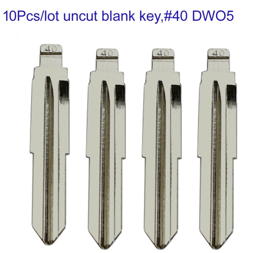 FS280026 10pcs/Lot Remote Blade  Metal Blank Uncut Flip Key Blade for C-hevrolet EPICA for KEYDIY KD Xhorse VVDI JMD #40 DWO5
