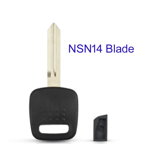 FS210051 Transponder Chip Car Key Shell Case For N-issan A32 A33 TIIDA PATROL Replacement Auto Blank Key Case Cover NSN14 Blade