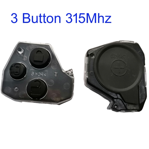 MK190472 3 Button Remote Control Key Chip for Auto T-oyota wigo Perodua  DAIHATSU FSK 315MHZ FCCID-CWTWB1G0084