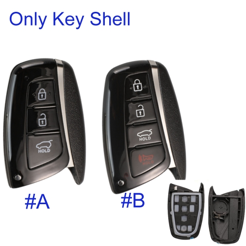 FS140064 3/3+1 Button Remote Key Shell Case  for H-yundai Genesis 2013-2015 Santa Fe Equus Azera IX45 Auto Car Remote Key Replacement