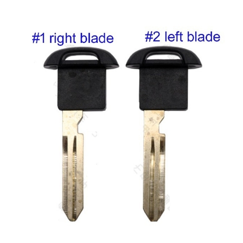 FS350031 Keyless Entry Remote Blade Uncut Key Insert key for M-itsubishi Auto Car Key FOB Blade Replacement