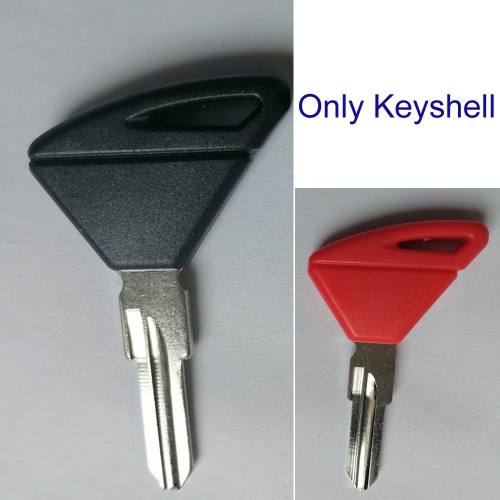 FS680002 Black/Red Key Shell For Aprilia motorcycle transponder key shell