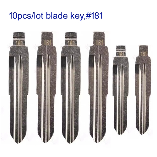 FS280043 10Pcs Universal Car Key Blank KD Blade Flip Car Key Blade for Buick Chevrolet Opel #181 DW05R