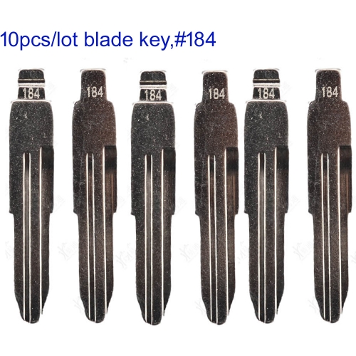 FS160054 10PCS/Lot Universal Uncut  Blade for Metal Key Blade Repalcement  #184