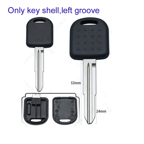FS370041 Transponder Key Remote Key Shell Case Cover for S-uzuki Auto Car Key Case Replacement with Left Groove
