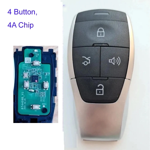 MK060016 3Button 433.92Mhz Smart Key for Baic BJ40 BJ80 U7 X7 EX3 U5 EU5 with 4A Chip MK060016 3Button 433.92Mhz Smart Key for Baic BJ40 BJ80 U7 X7 EX3 U5 EU5 with 4A Chip