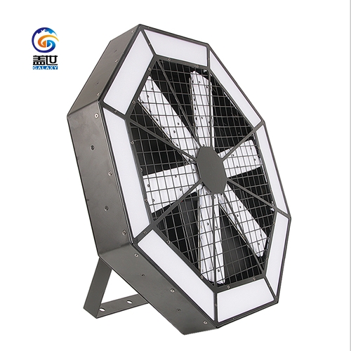 LED fan background pixel light