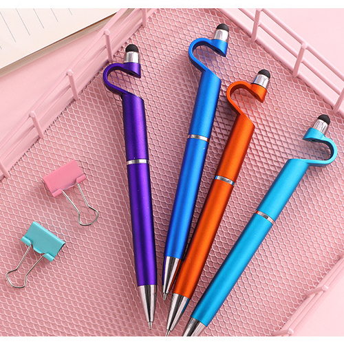 Mobile phone holder plastic pen