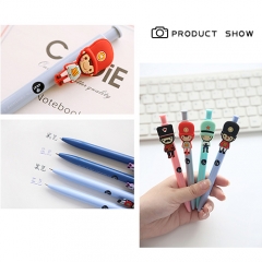 PVC soft plastic pen, plastic three-dimensional cartoon pen
