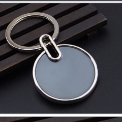 Metal key chain gift customized logo