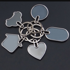 Metal key chain gift customized logo