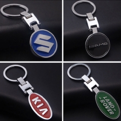 Metal key chain gift customized logo