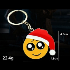 Metal key chain gift customized logo