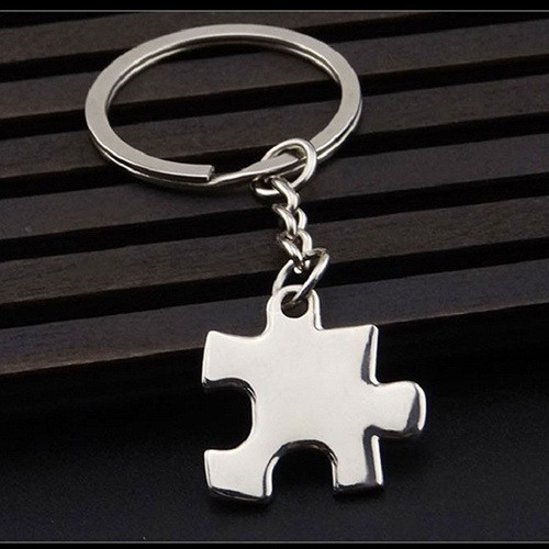 Metal key chain gift customized logo