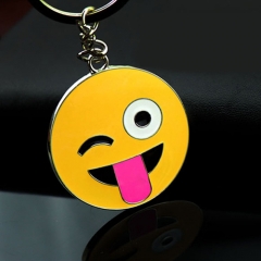 Metal key chain gift customized logo