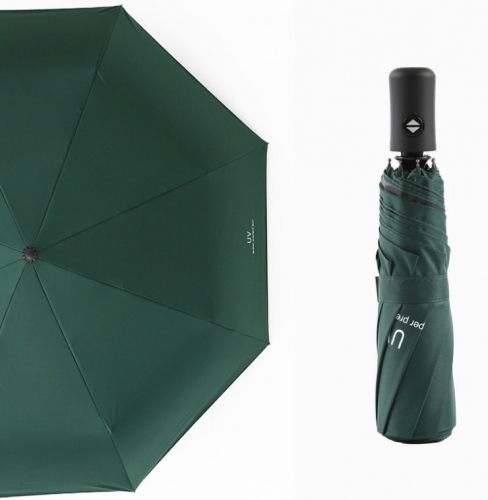 The new summer windproof automatic umbrella uv Sunny and Rainy Umbrella