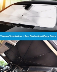 Emergency Protector Hammer Car Dashboard Sun Shade Umbrella Convenient