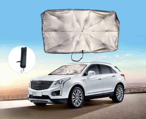 Emergency Protector Hammer Car Dashboard Sun Shade Umbrella Convenient