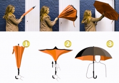 Straight reve rsed Umbrella Straight Umbrella OEM Manual Open