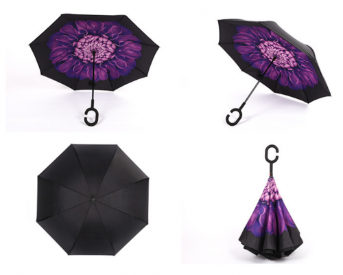 Straight reve rsed Umbrella Straight Umbrella OEM Manual Open