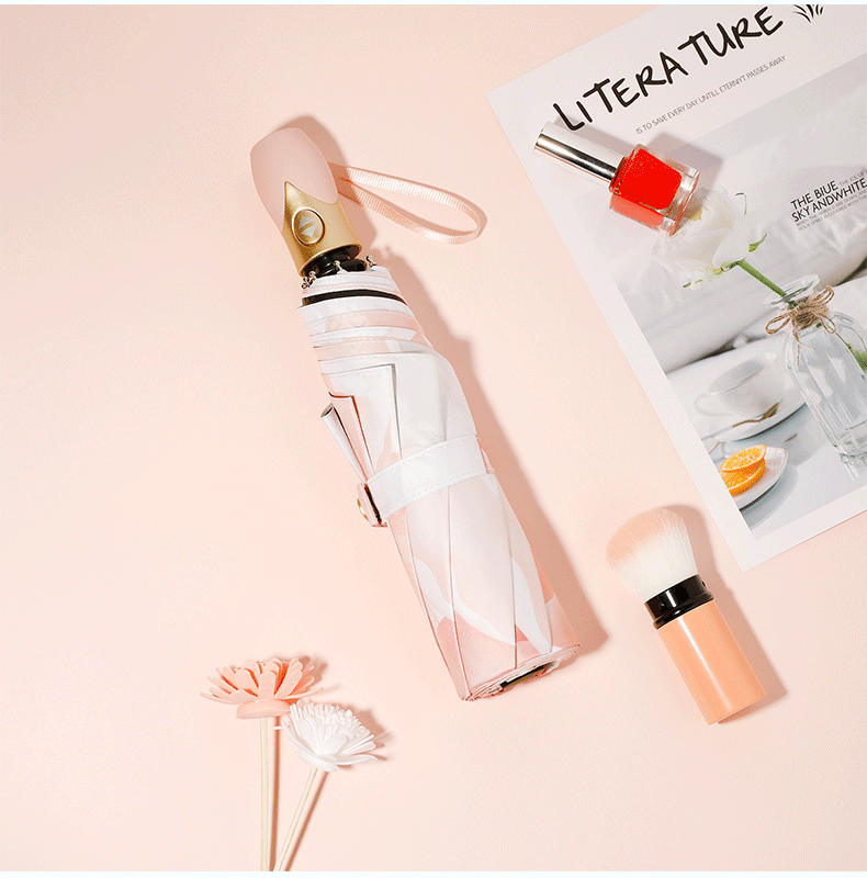 LOGO 3/5Folding umbrella Promotional Umbrella