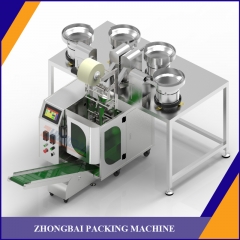 Screw Packing Machine with Four Bowls